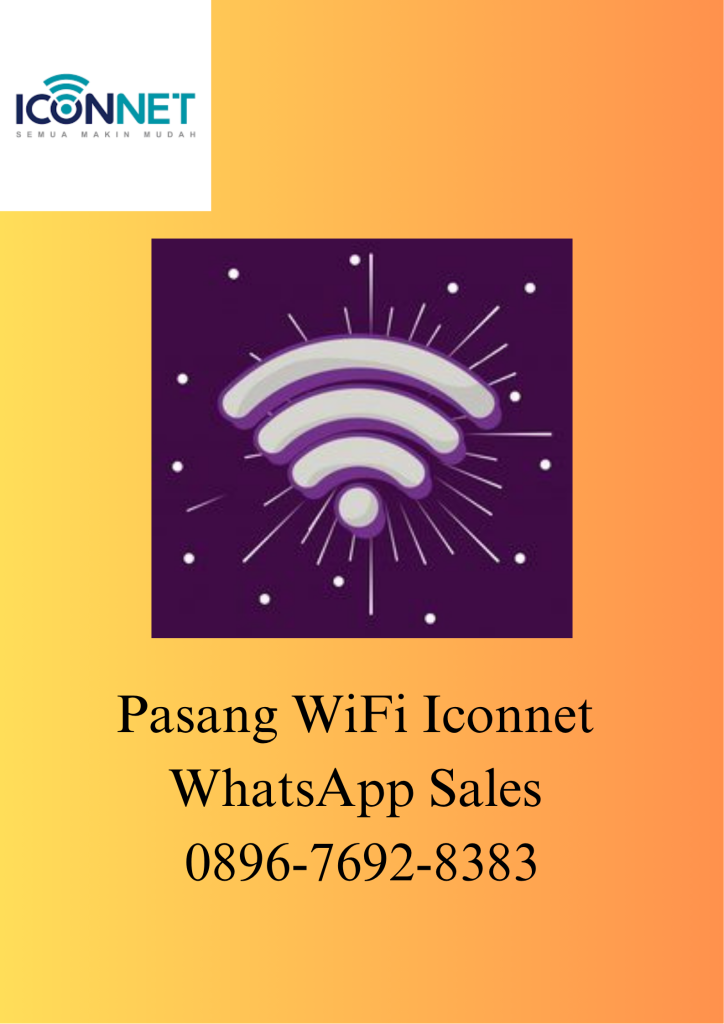 Pasang WiFi Iconnet Garut