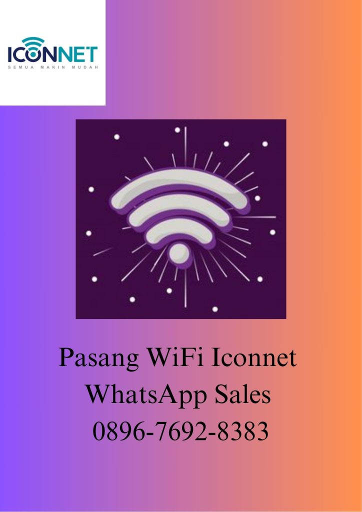 Pasang WiFi Iconnet Cianjur