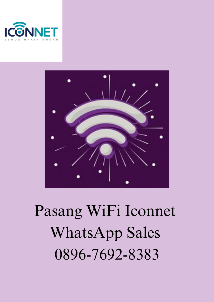 Harga Pasang WiFi PLN Iconnet Cicalengka