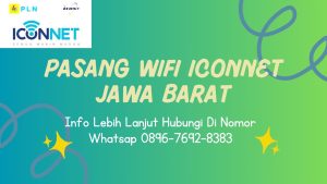 Pasang Iconnet Wifi Katapang